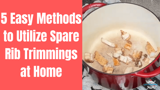 methods to use spare rib trimmings