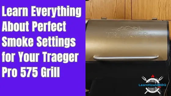does traeger pro 575 grill have smoke settings